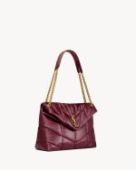 YSL PUFFER medium in shiny leather - Image 5